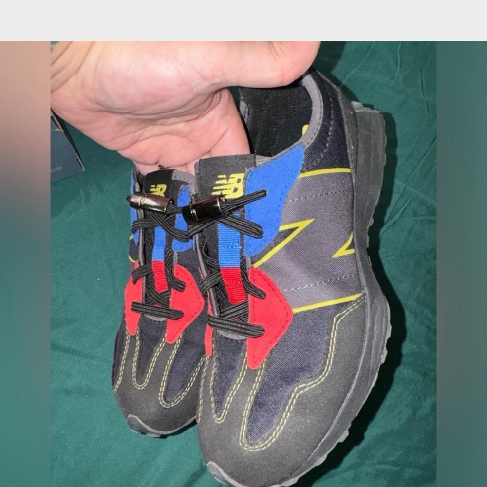 New Balance Kids' Sneakers in Red, Blue, and Black